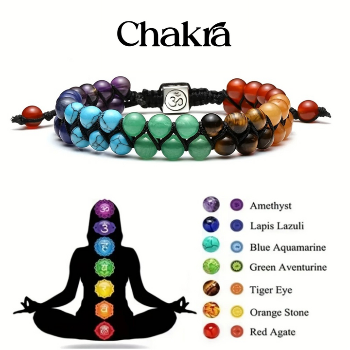 ✨ Chakra Energie Armband – Balans & Innerlijke Rust