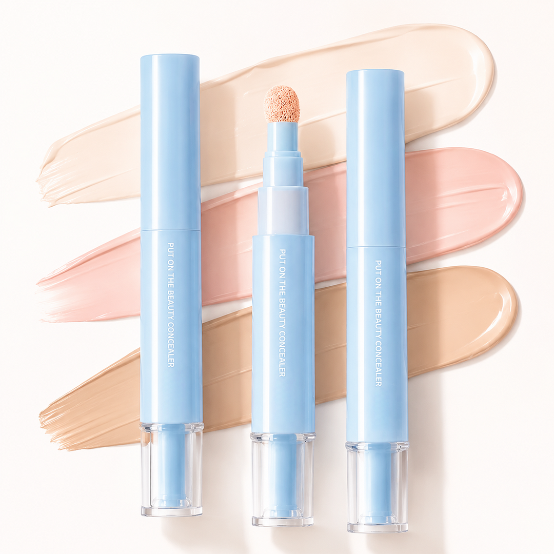 🎁 1+1 GRATIS✨ Concealer Stick & Crème – dekt wallen, puistjes & vlekken, hydrateert & versmelt naadloos