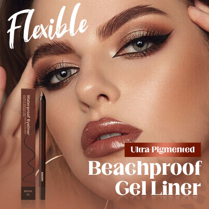 💜1+1 gratis💜Water- en strandbestendige gel-eyeliner