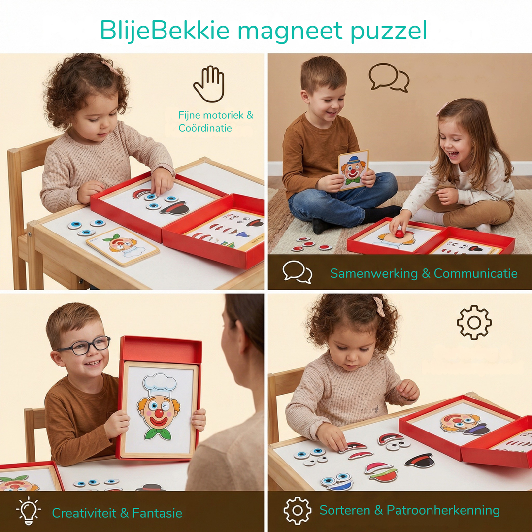 BlijeBekkie Magneet Puzzel