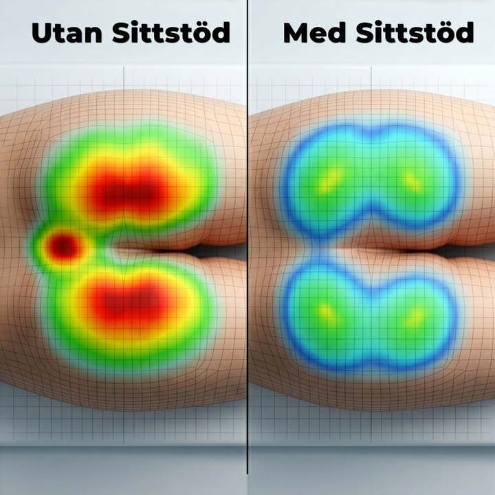 Ergonomisch Gel Zitkussen – Comfort voor Rug, Heupen & Stuitje