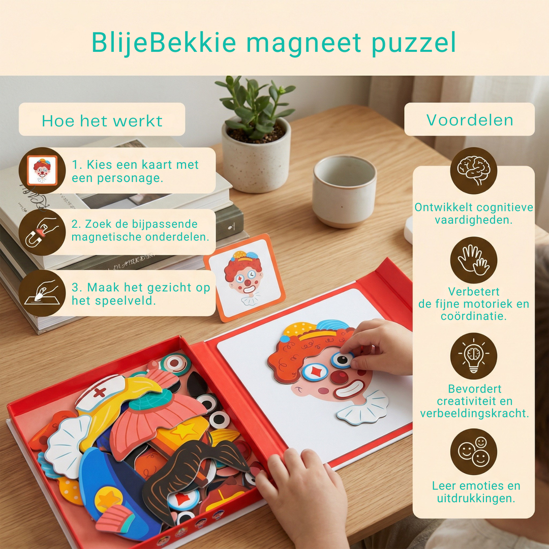 BlijeBekkie Magneet Puzzel