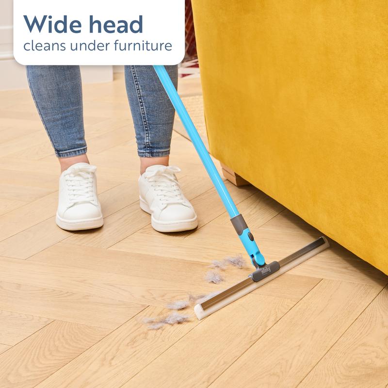 Flexi Edge Sweeper: reiniging van verschillende oppervlakken, zoals vloeren, tapijten en ramen