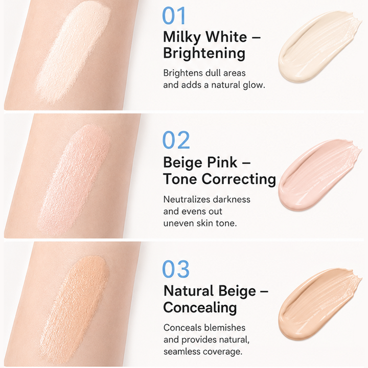 🎁 1+1 GRATIS✨ Concealer Stick & Crème – dekt wallen, puistjes & vlekken, hydrateert & versmelt naadloos