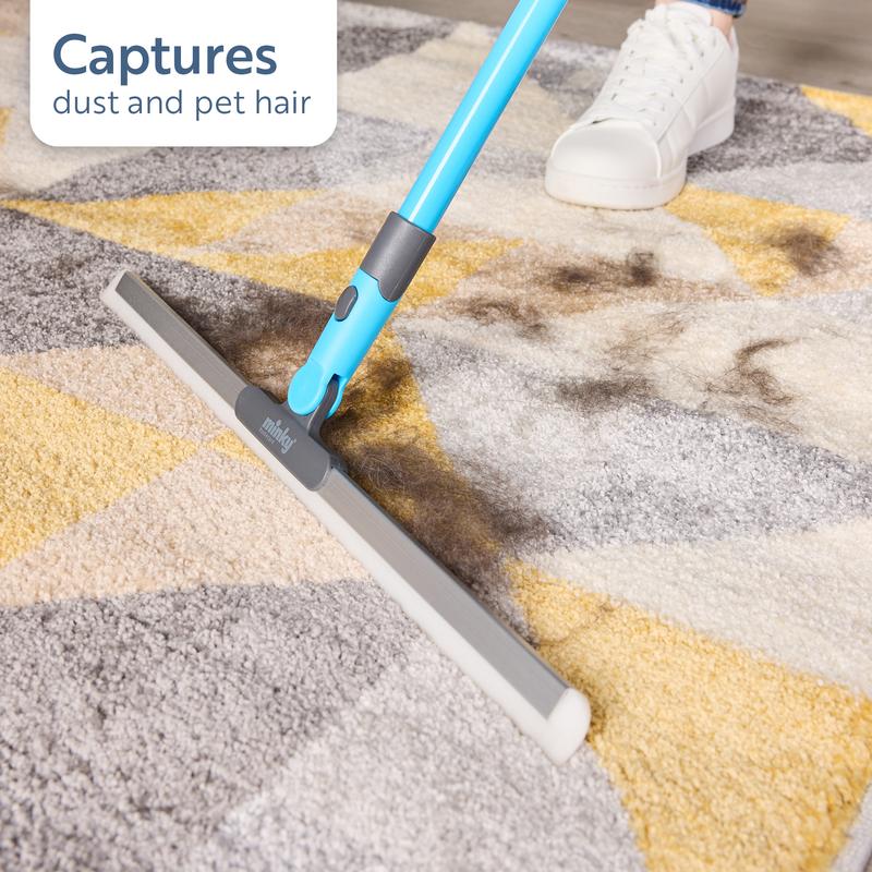 Flexi Edge Sweeper: reiniging van verschillende oppervlakken, zoals vloeren, tapijten en ramen