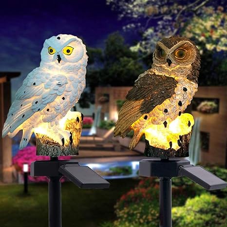 Solar Uil Lamp - Breng je tuin tot leven!