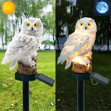Solar Uil Lamp - Breng je tuin tot leven!