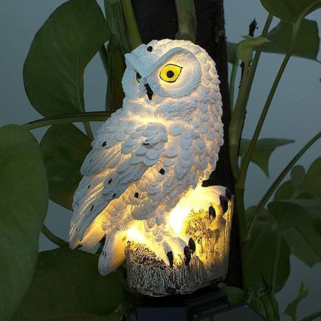 Solar Uil Lamp - Breng je tuin tot leven!