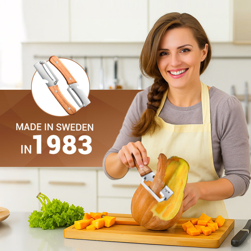 🥕 Slimme Groenteschiller – Snel, Veilig & Zonder Gedoe