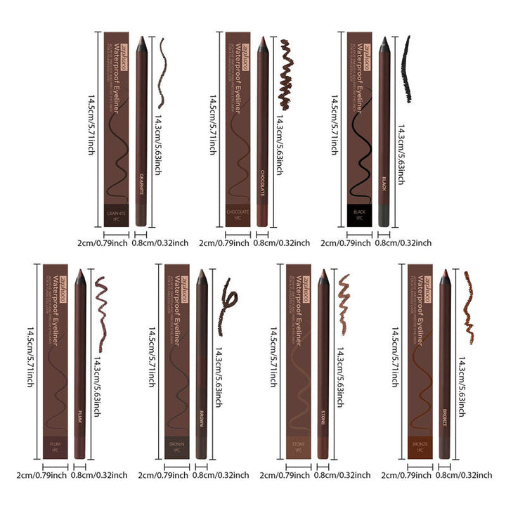 💜1+1 gratis💜Water- en strandbestendige gel-eyeliner