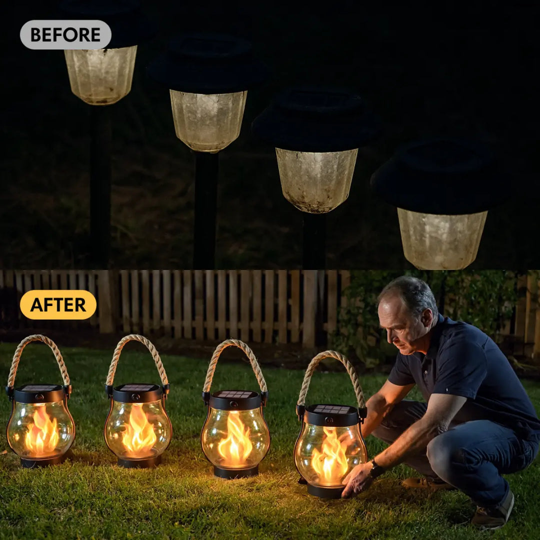 🌟 Solar-lantaarn – warm licht voor donkere dagen