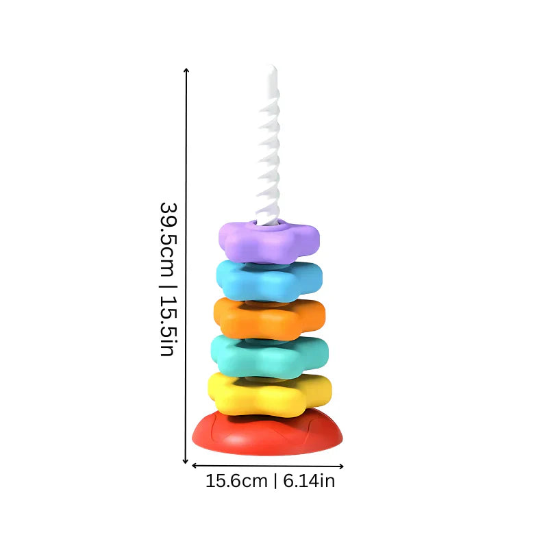 Regenboog Spin and Color Toren Speelgoed