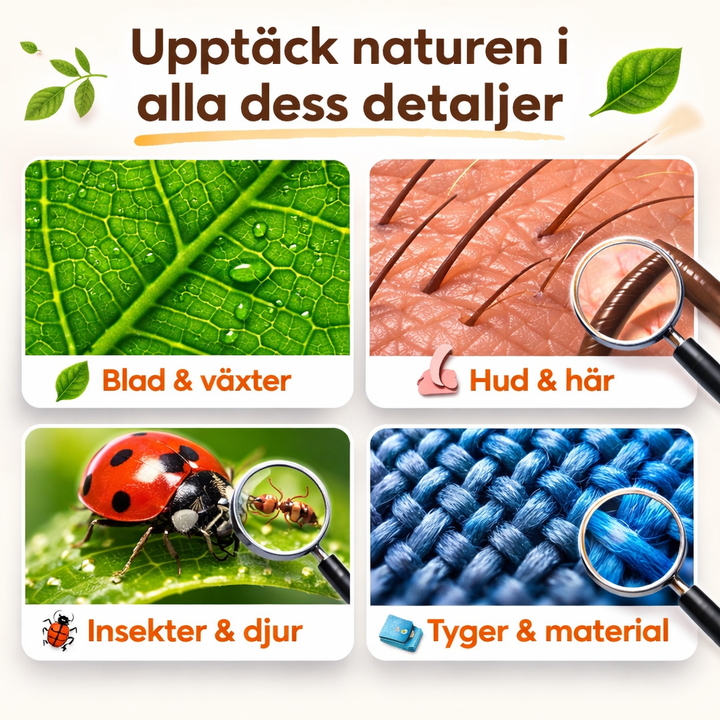 Educatieve Mini Microscoop – Perfect voor Jonge Ontdekkers