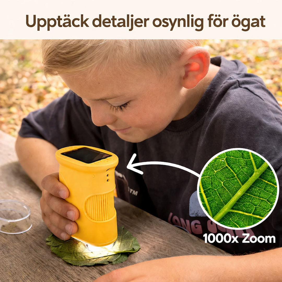 Educatieve Mini Microscoop – Perfect voor Jonge Ontdekkers