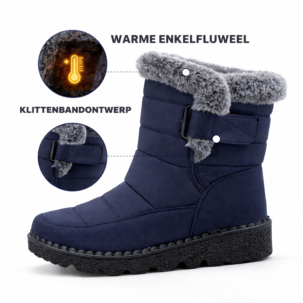 WinterStep™ Waterdichte Winterlaarzen – Comfort & Stijl voor de Koudste Dagen