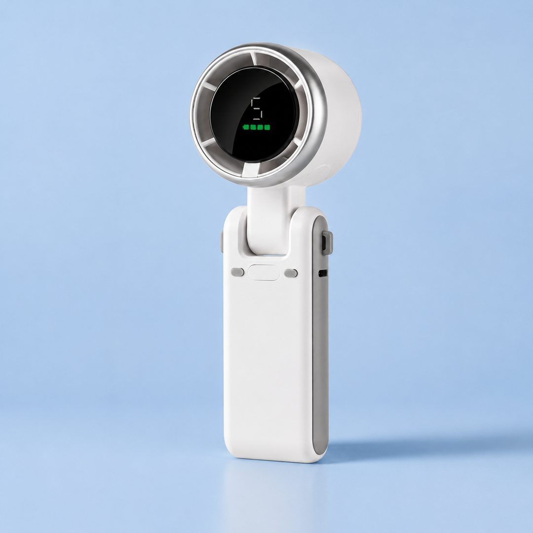 AirFlex™ Turbo Ventilator – Compact, Krachtig & Oplaadbaar