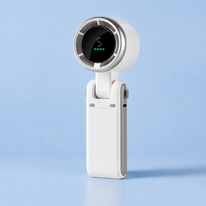 AirFlex™ Turbo Ventilator – Compact, Krachtig & Oplaadbaar