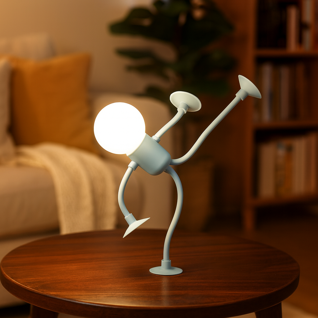 💡 FlexiLight™ – De speelse lamp die elke ruimte laat stralen!