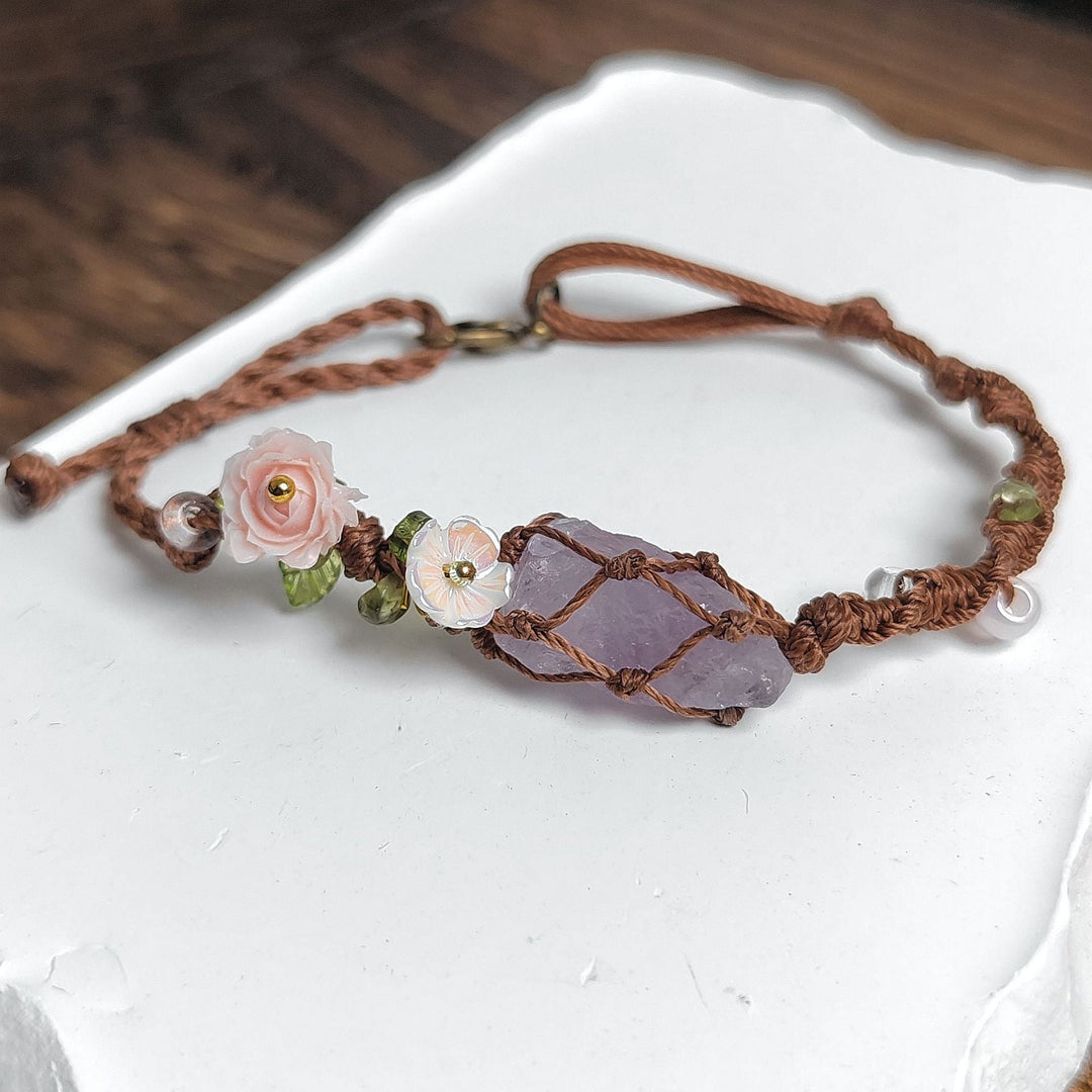 Bloemenmagie Armband – Natuur ontmoet elegantie 🌸