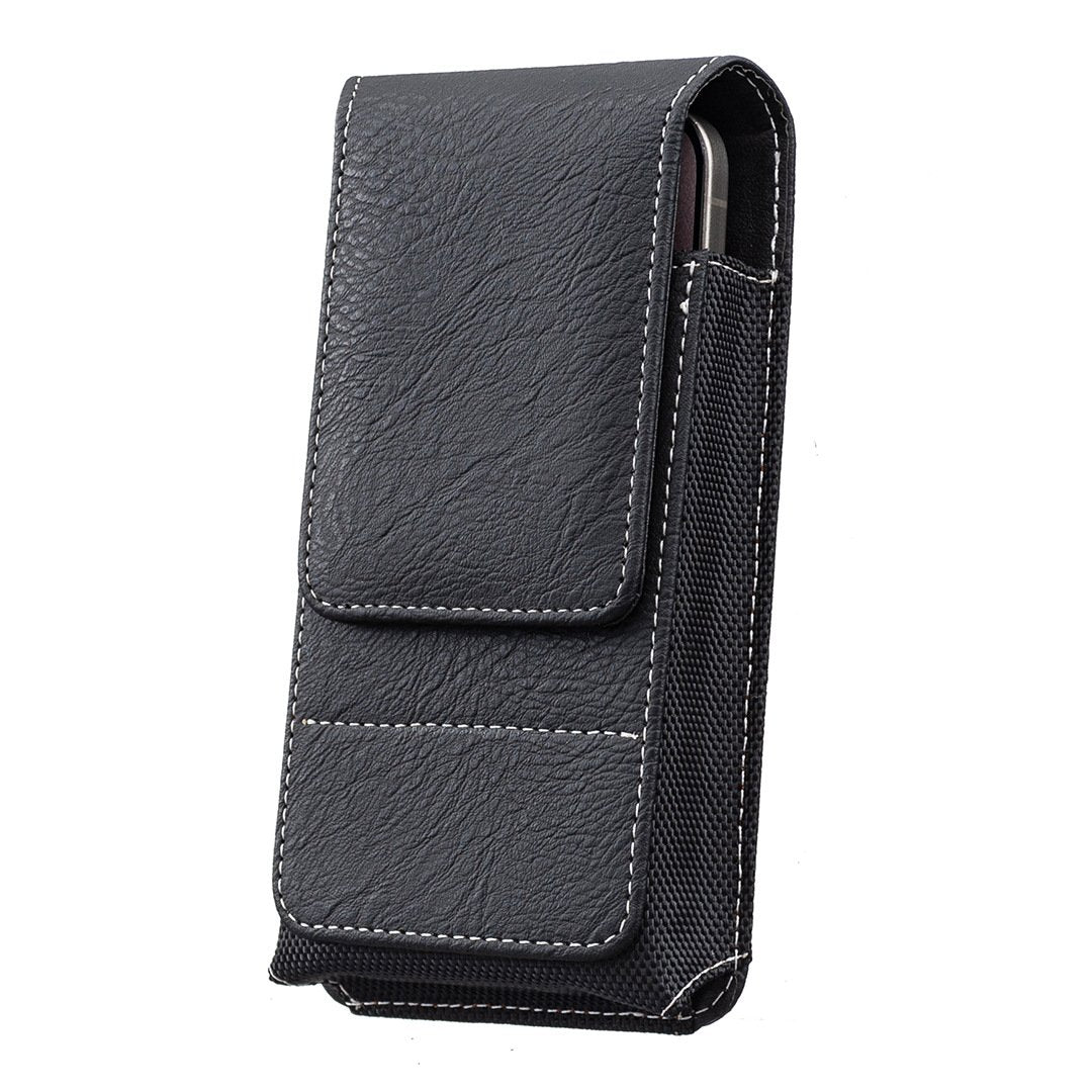 📱Riem Telefoonhouder met Magnetische Sluiting – Stevig Smartphone Holster met Clip, Riemlus & Kaartvak