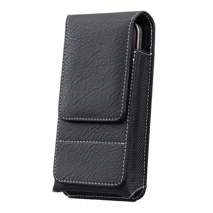 📱Riem Telefoonhouder met Magnetische Sluiting – Stevig Smartphone Holster met Clip, Riemlus & Kaartvak