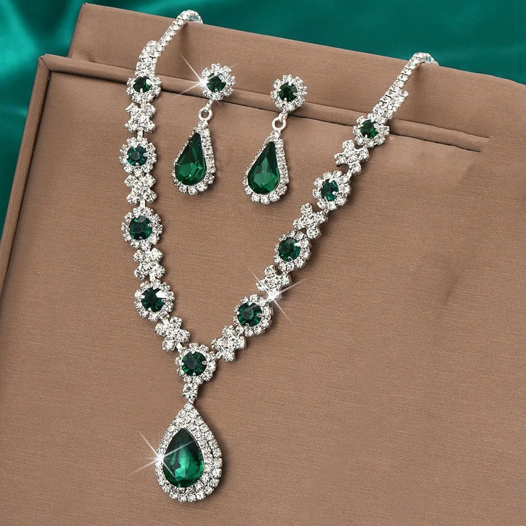 Aurélia™ | Elegante sieradenset – ketting en oorbellen