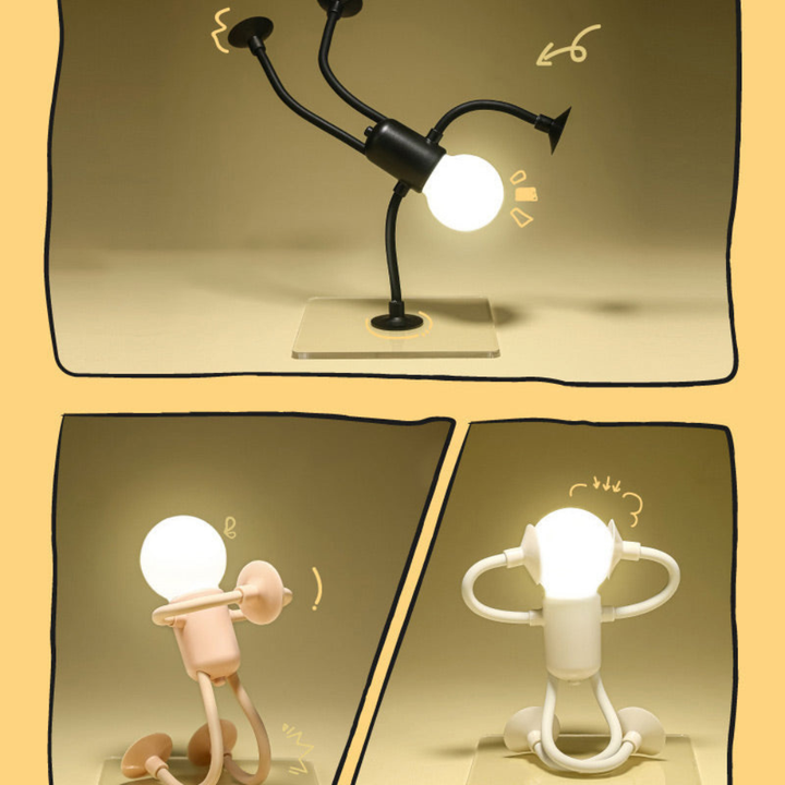 💡 FlexiLight™ – De speelse lamp die elke ruimte laat stralen!