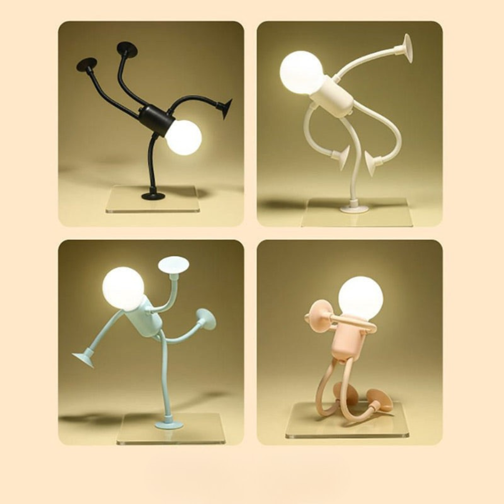 💡 FlexiLight™ – De speelse lamp die elke ruimte laat stralen!