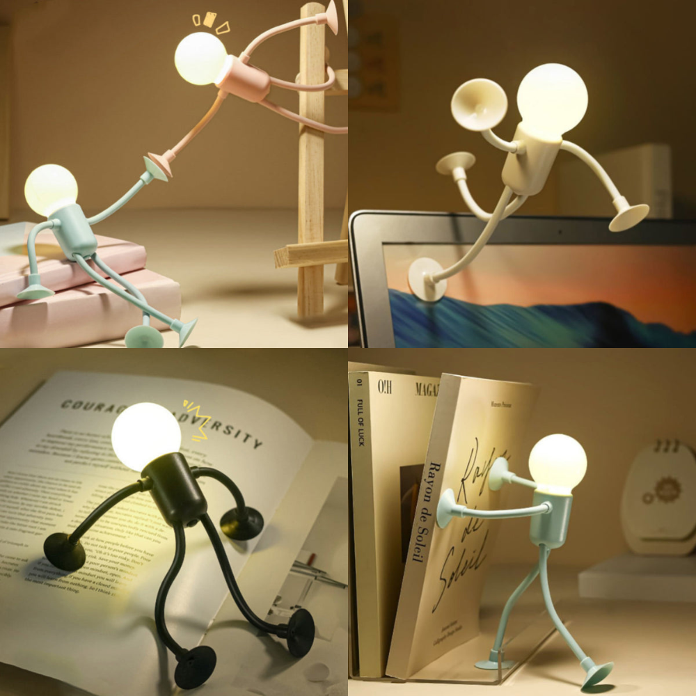 💡 FlexiLight™ – De speelse lamp die elke ruimte laat stralen!