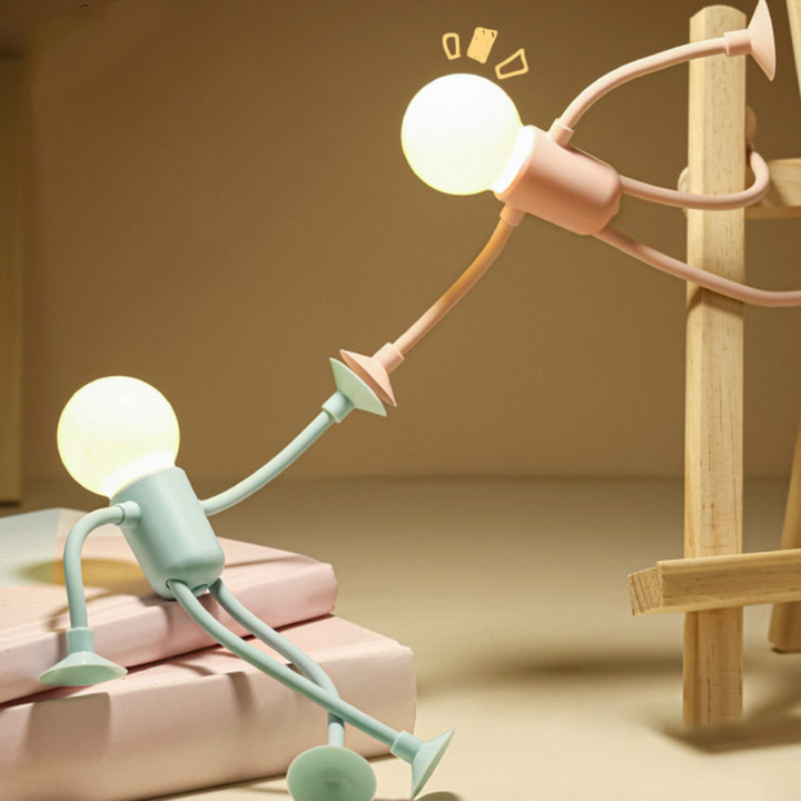 💡 FlexiLight™ – De speelse lamp die elke ruimte laat stralen!