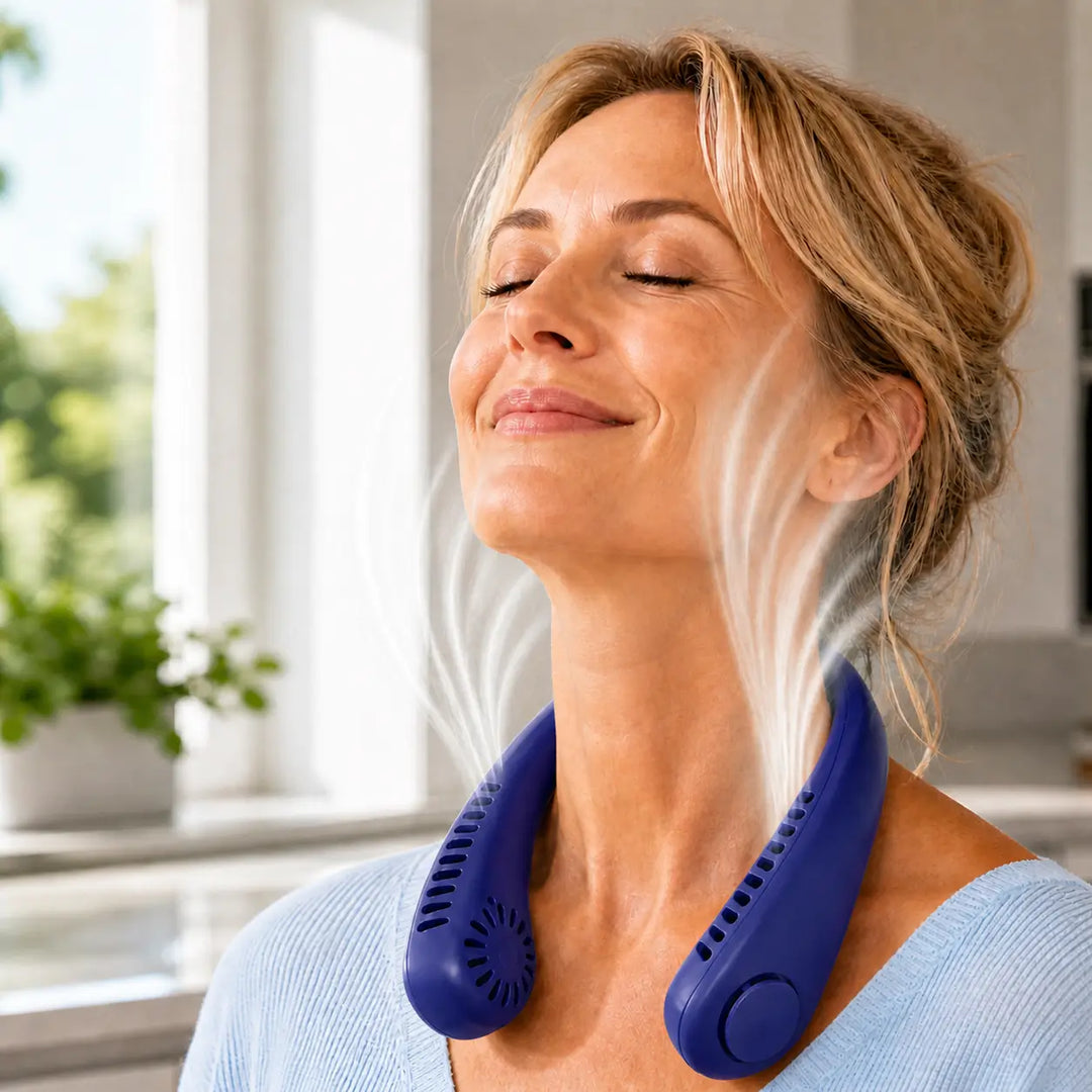 AirNek™ Draagbare Nekventilator