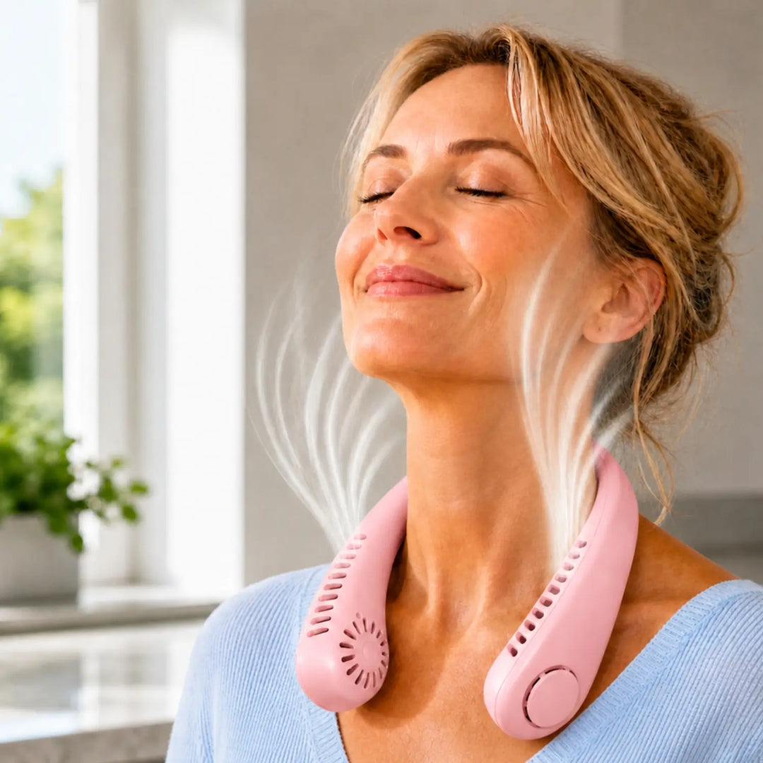 AirNek™ Draagbare Nekventilator