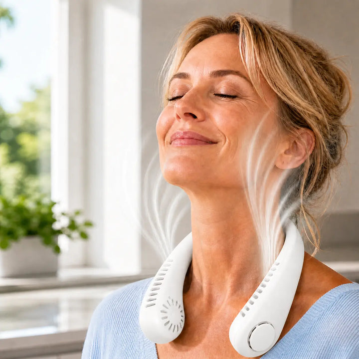 AirNek™ Draagbare Nekventilator