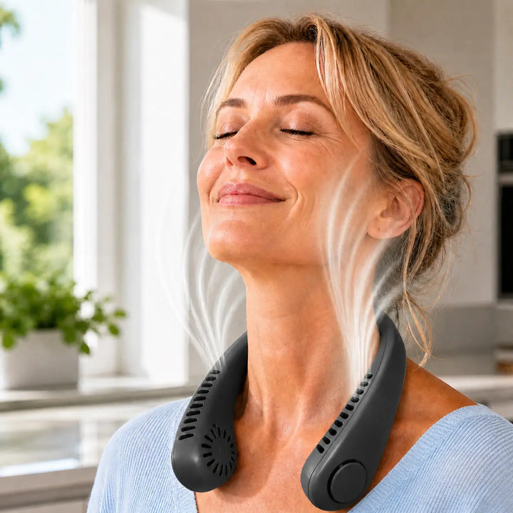 AirNek™ Draagbare Nekventilator