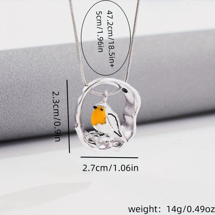 Ketting met een roodborstje
