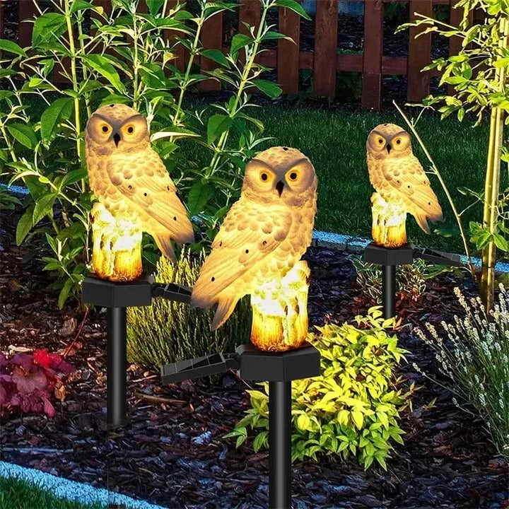 Solar Uil Lamp - Breng je tuin tot leven!