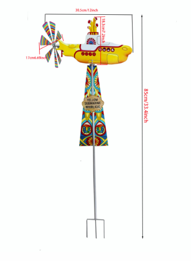 Kleurrijke Windmolen Tuindecoratie – Speels & Uniek