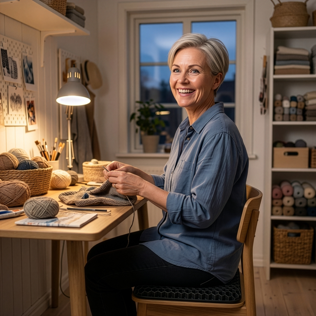 Ergonomisch Gel Zitkussen – Comfort voor Rug, Heupen & Stuitje
