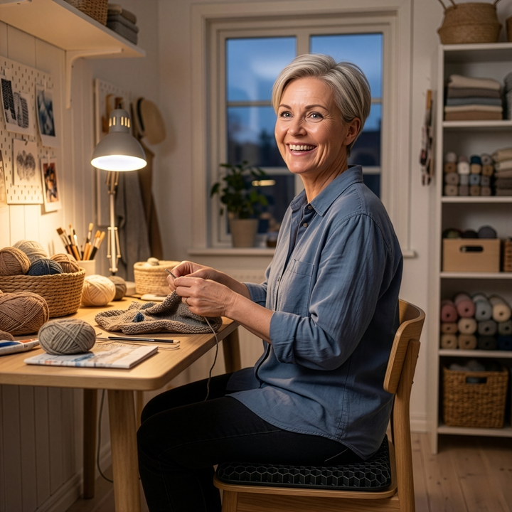 Ergonomisch Gel Zitkussen – Comfort voor Rug, Heupen & Stuitje