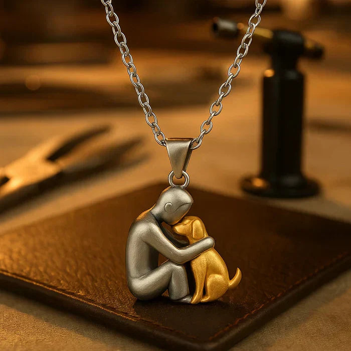 Hartvormige hanger ‘Eeuwige vriendschap’ – symbool van de liefde tussen mens en hond
