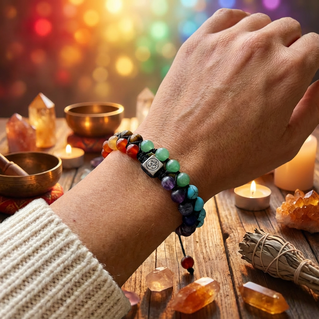 ✨ Chakra Energie Armband – Balans & Innerlijke Rust