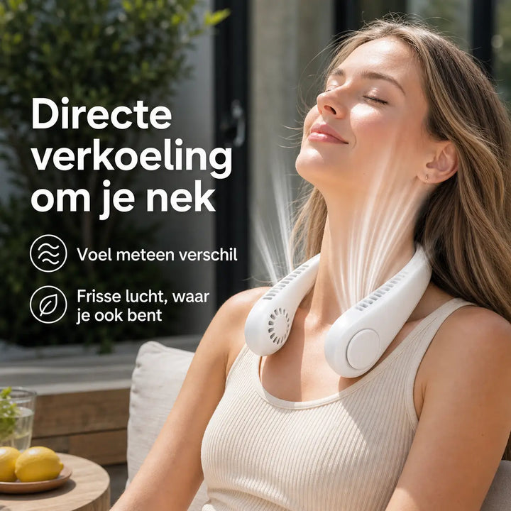 AirNek™ Draagbare Nekventilator