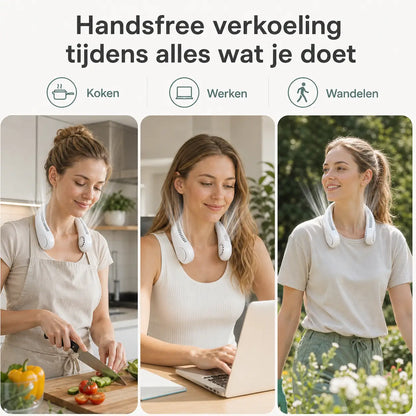 AirNek™ Draagbare Nekventilator