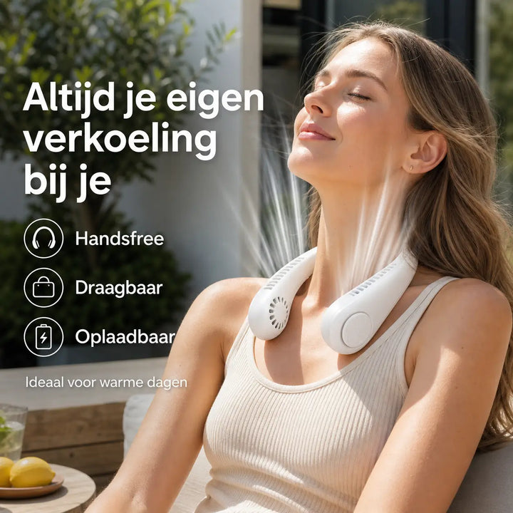 AirNek™ Draagbare Nekventilator