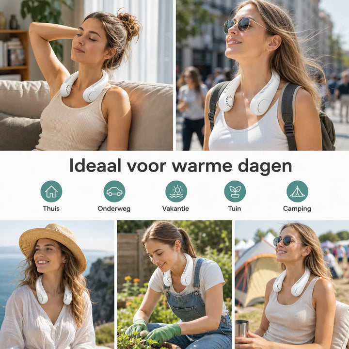 AirNek™ Draagbare Nekventilator