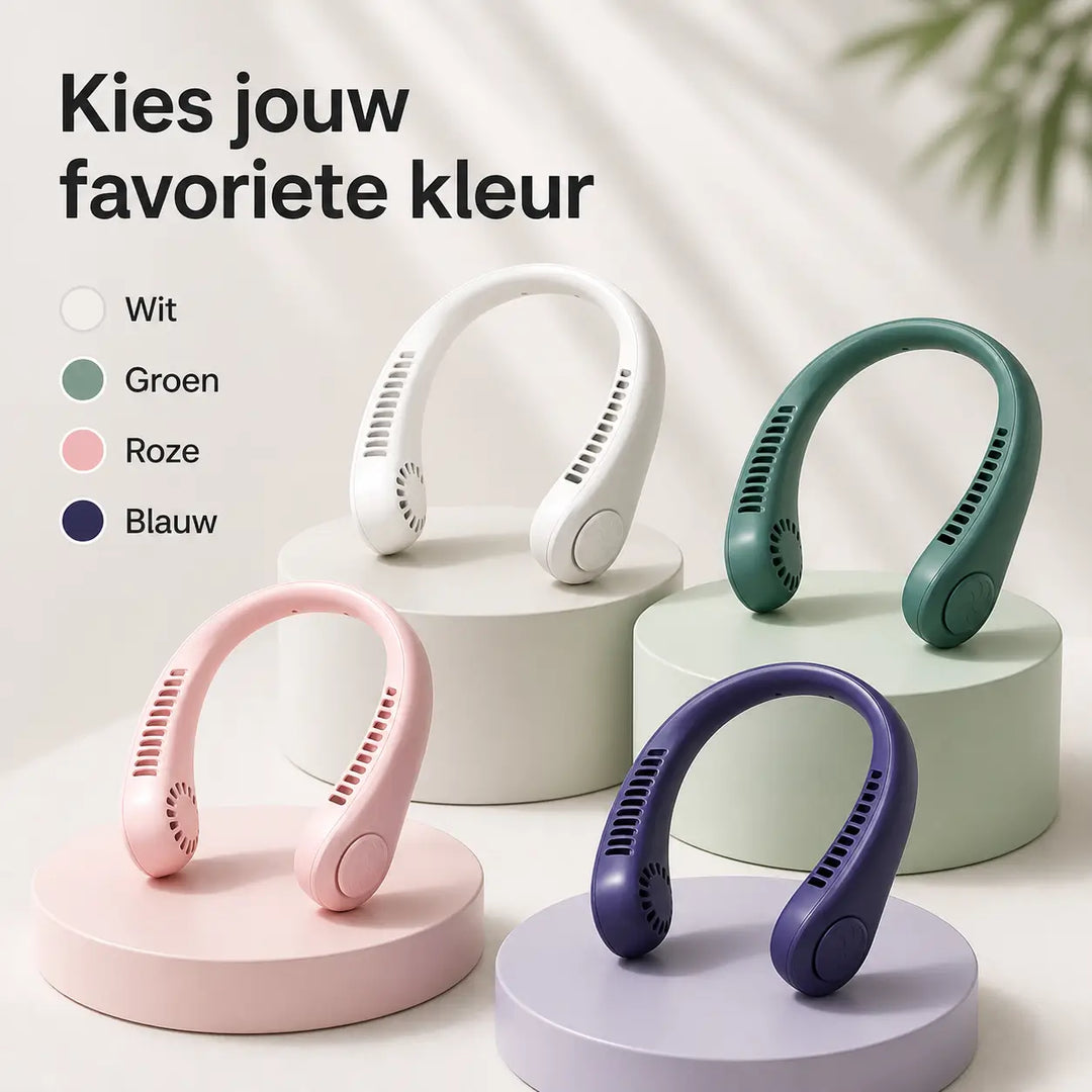 AirNek™ Draagbare Nekventilator