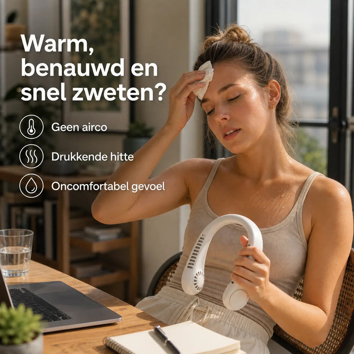 AirNek™ Draagbare Nekventilator