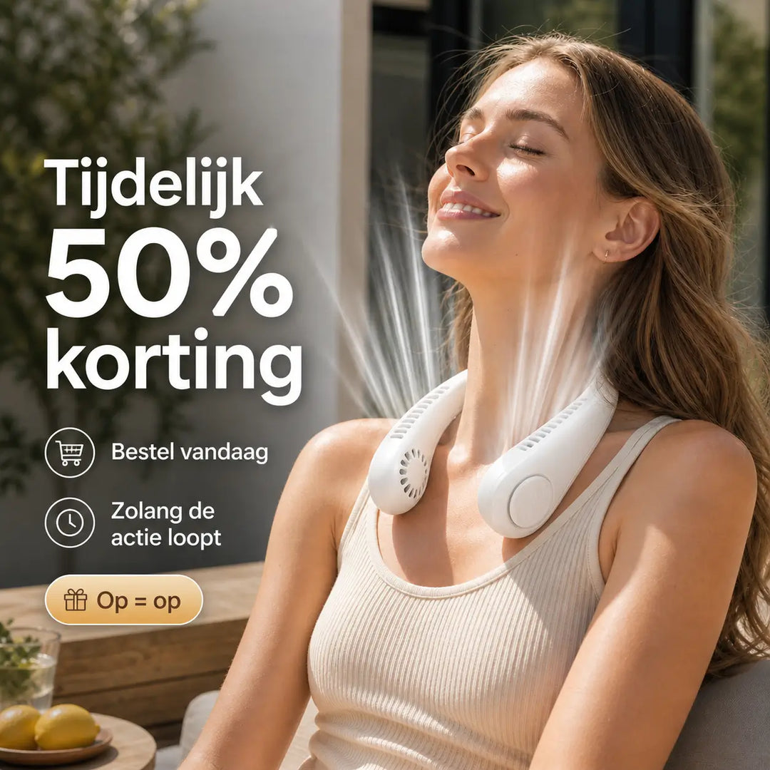 AirNek™ Draagbare Nekventilator