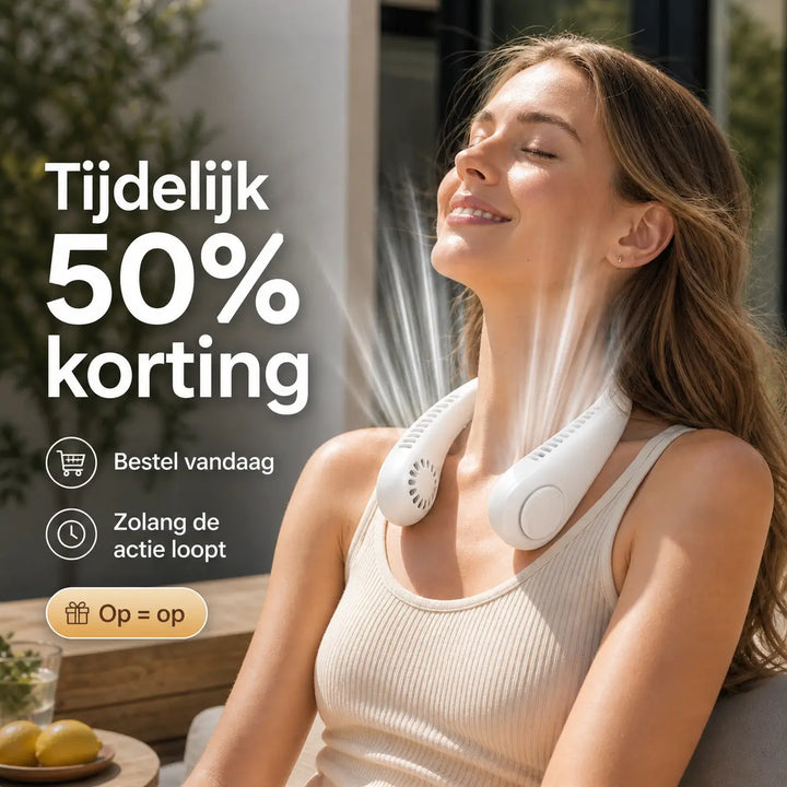 AirNek™ Draagbare Nekventilator