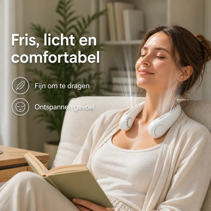 AirNek™ Draagbare Nekventilator